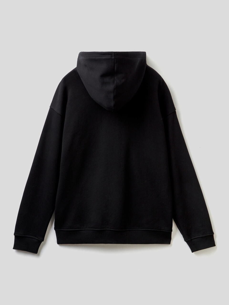 Sweat en coton avec zip et capuche image number 2