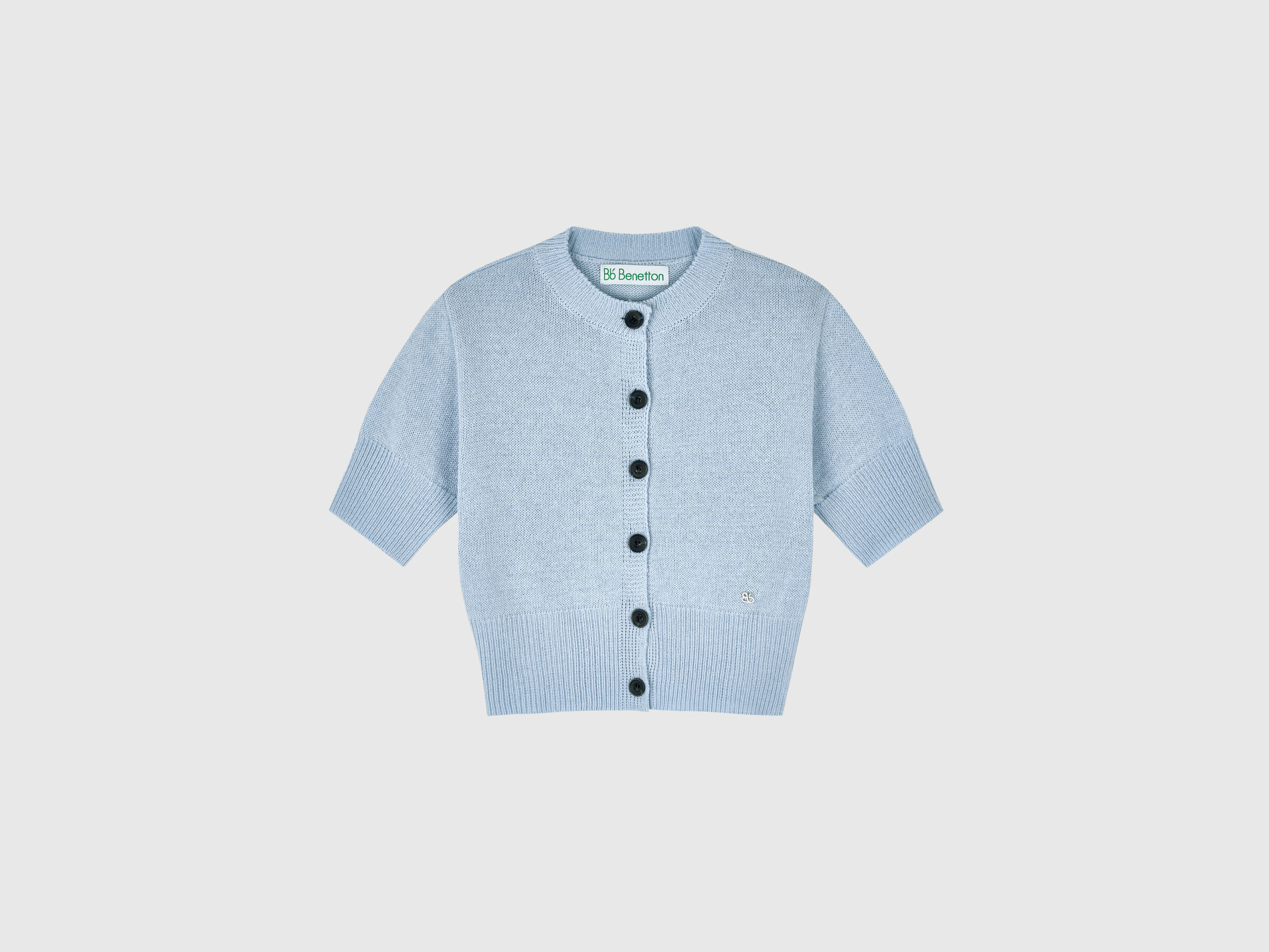 BUTTONED SWEATER H/S Women image number 3