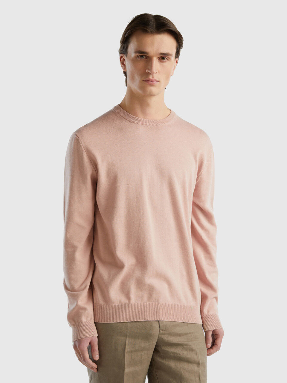 Benetton maglie cotone manica lunga shop