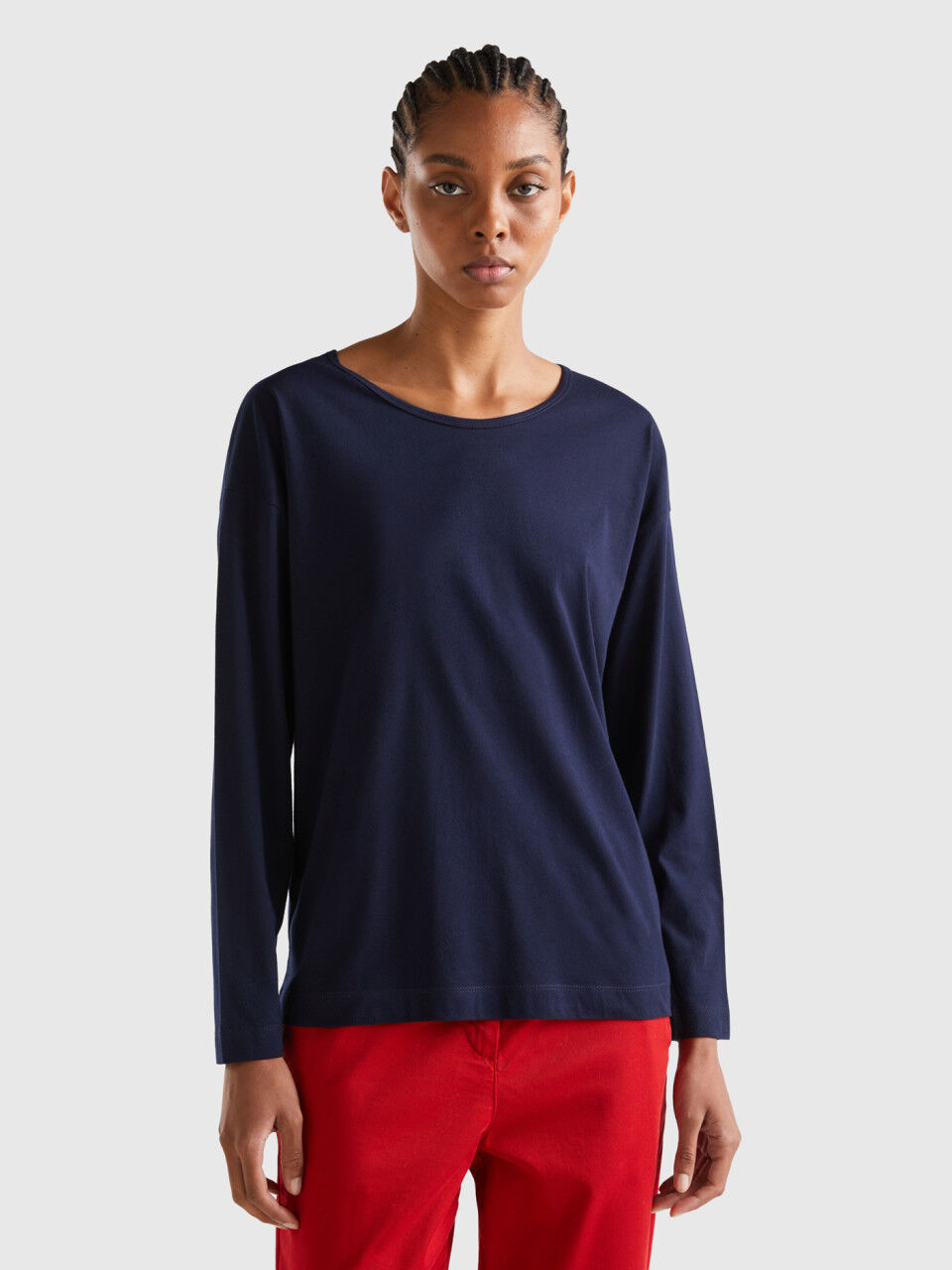 Benetton t shirt discount donna