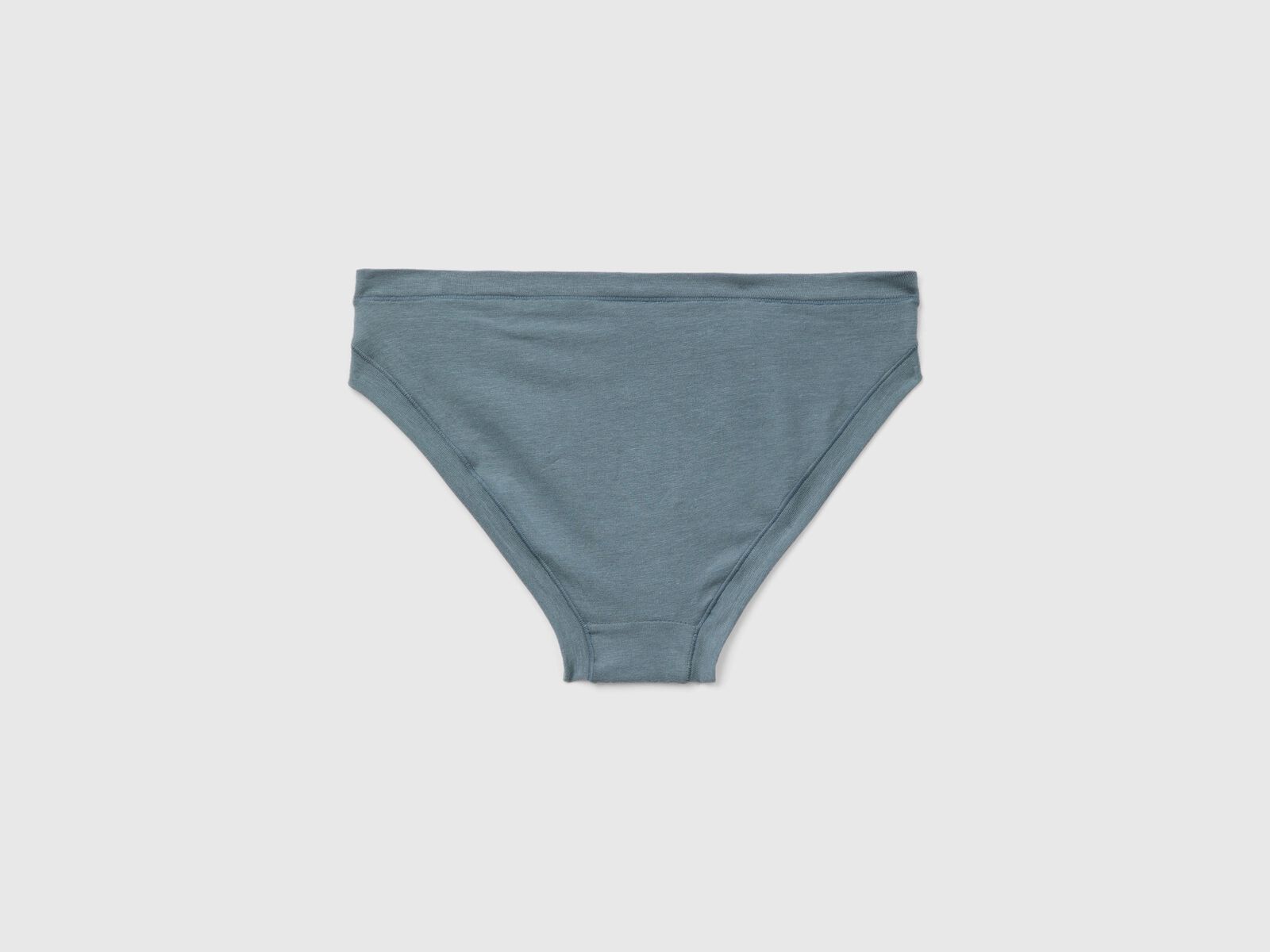 Low rise underwear in super stretch organic cotton - Light Gray
