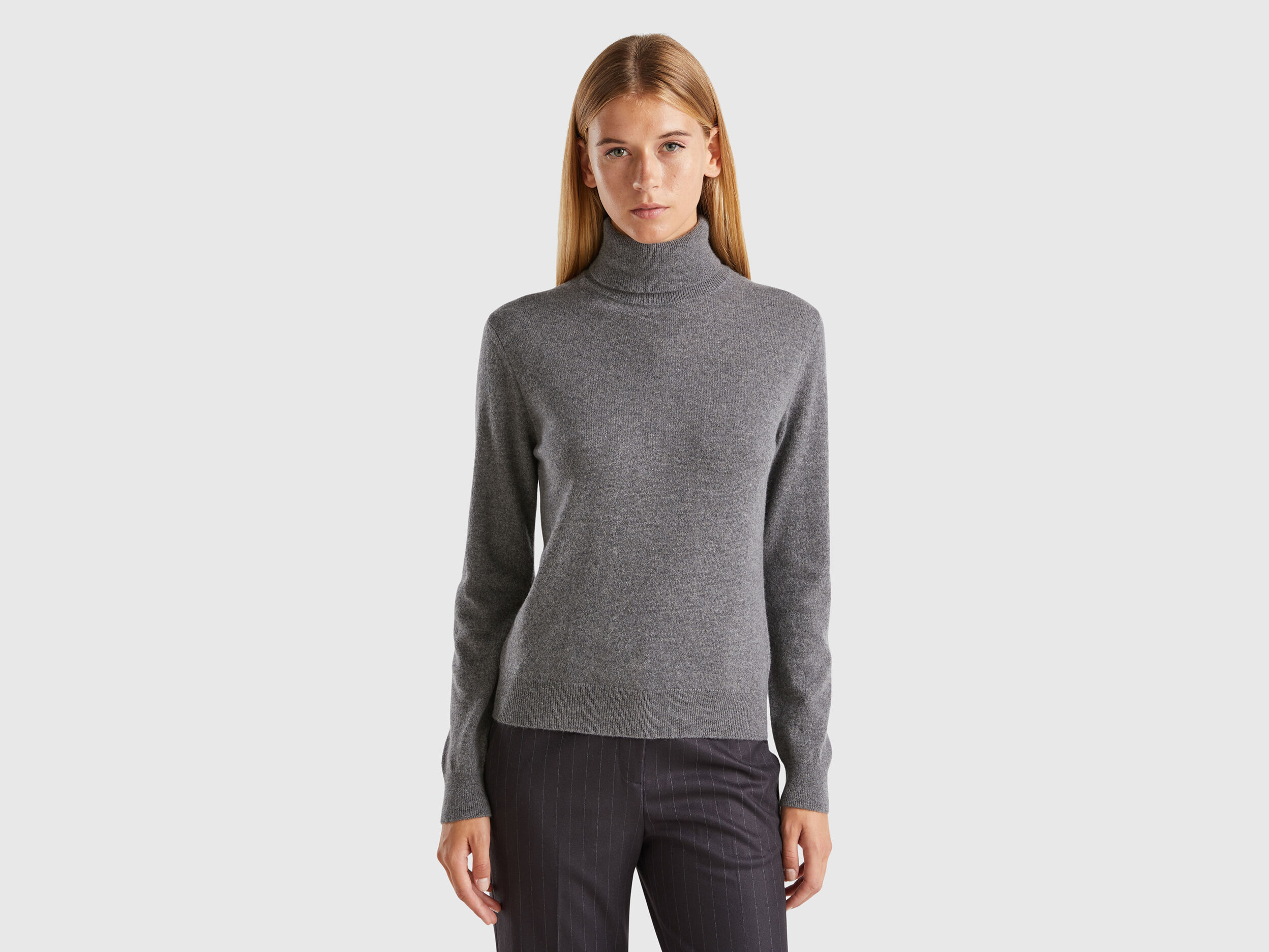 Pulls Col Montant Femme Nouvelle Collection 2024 Benetton