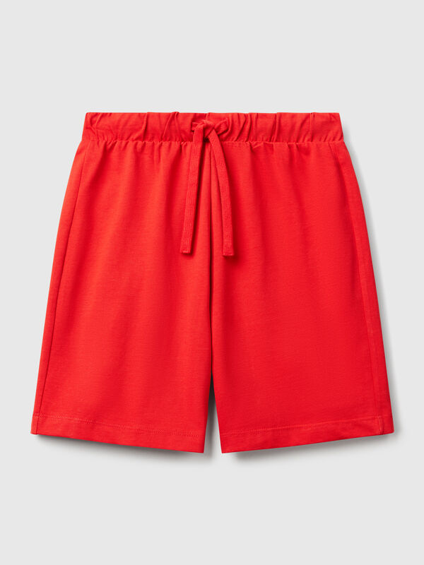 100% cotton bermudas Junior Boy