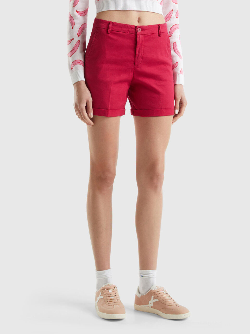 Women s Shorts and Bermudas New Collection 2024 Benetton