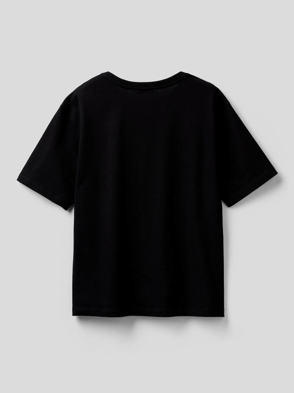 T-shirt con slogan in 100% cotone bio image number 2