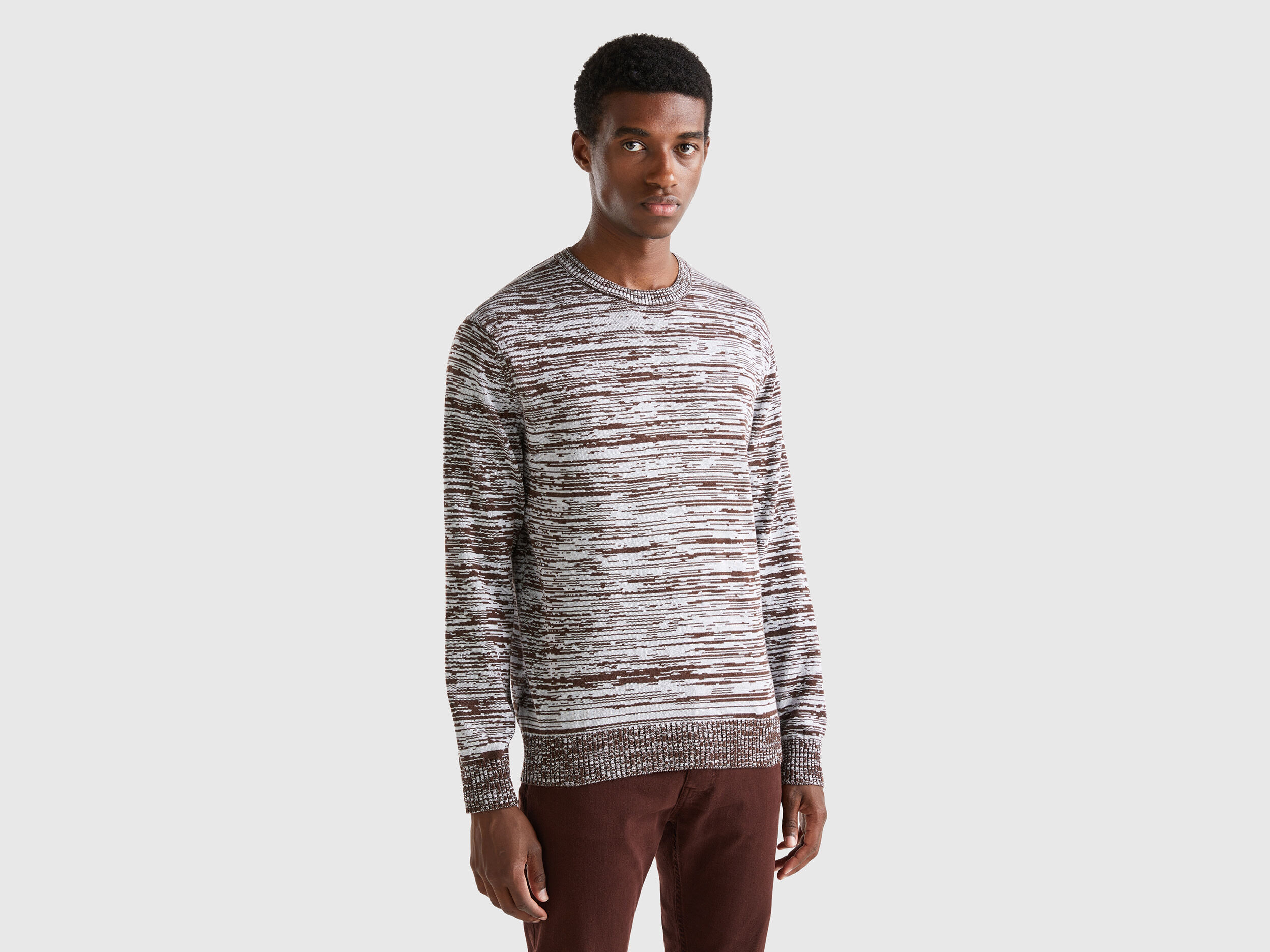 Benetton maglia a righe new arrivals