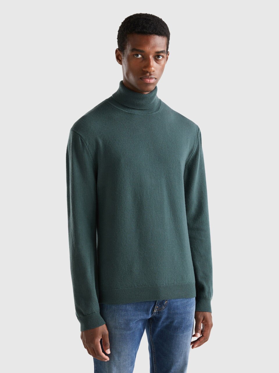 Pull homme laine merinos deals