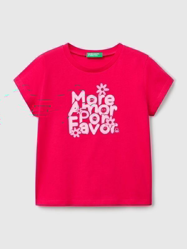T-shirt à imprimé fluo Filles
