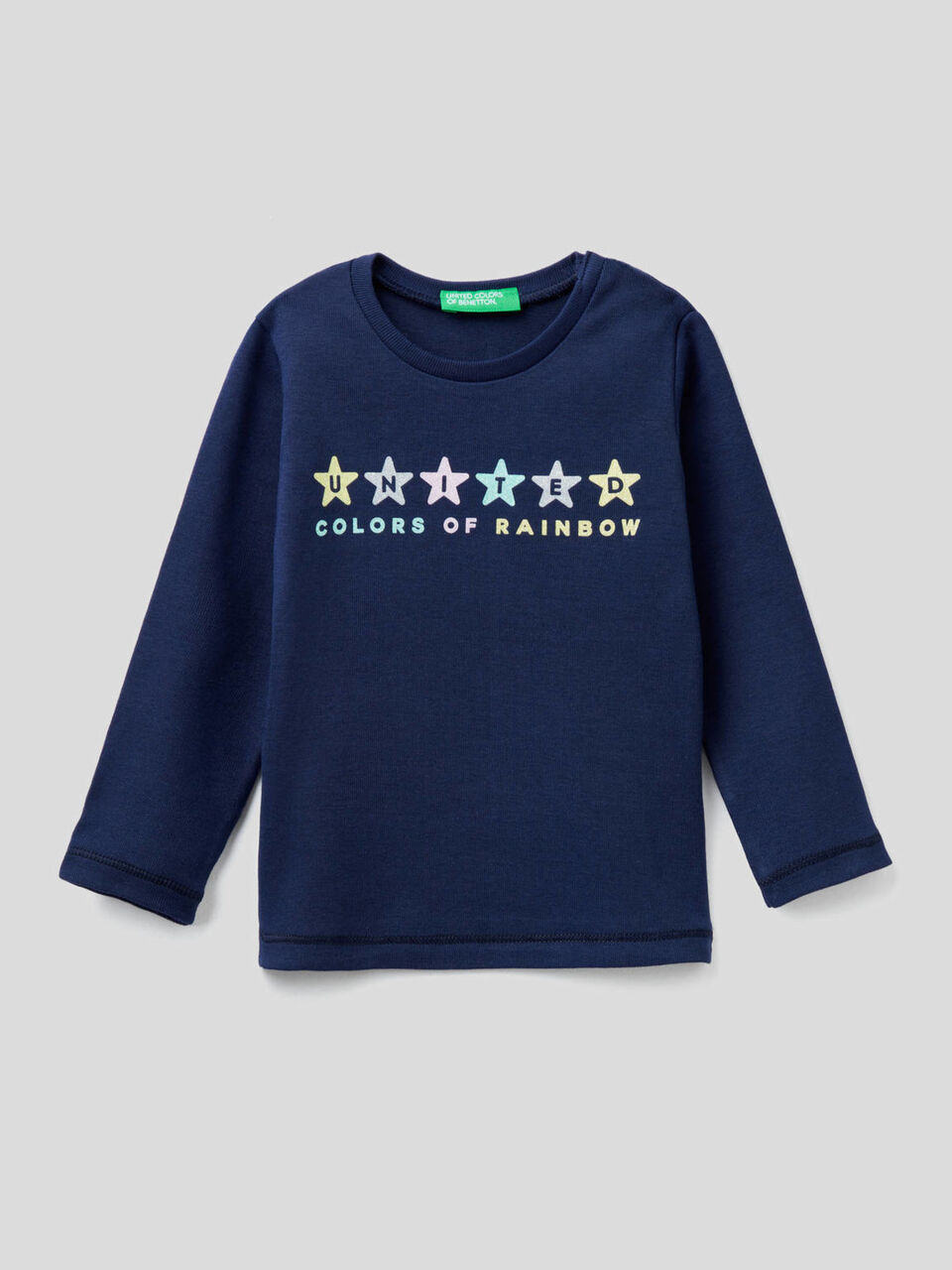 T-shirt manches longues 100% coton bio image number 1
