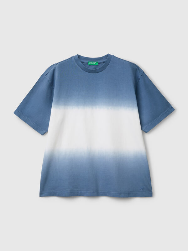 T-shirt dip-dye over fit Bambino