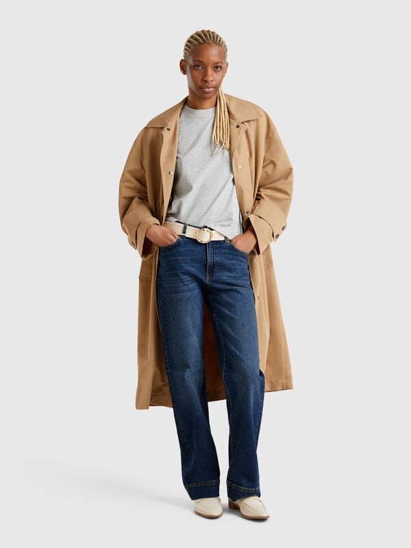 Flared jeans in cotton Women