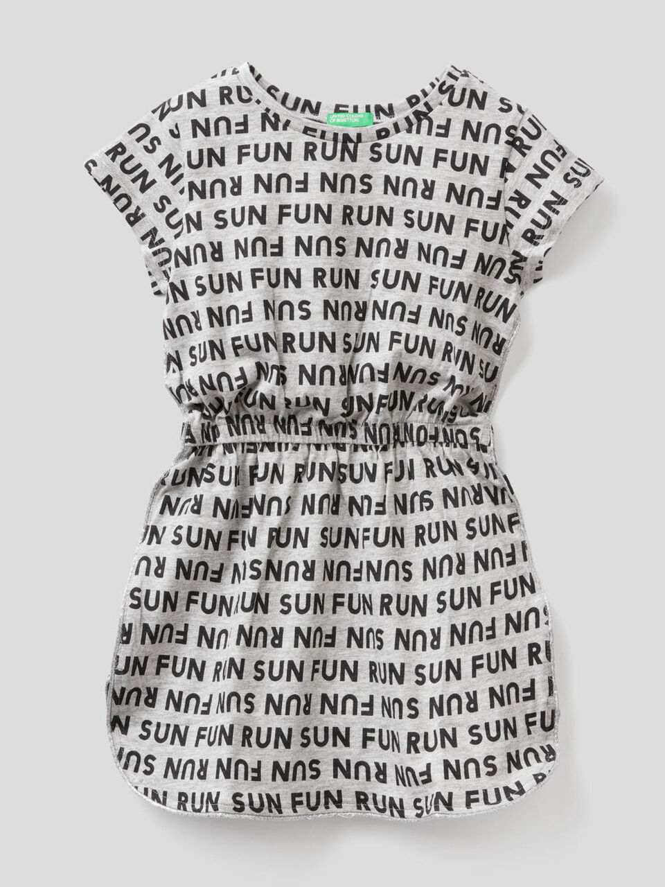 Kleid aus reiner Baumwolle mit Print image number 1