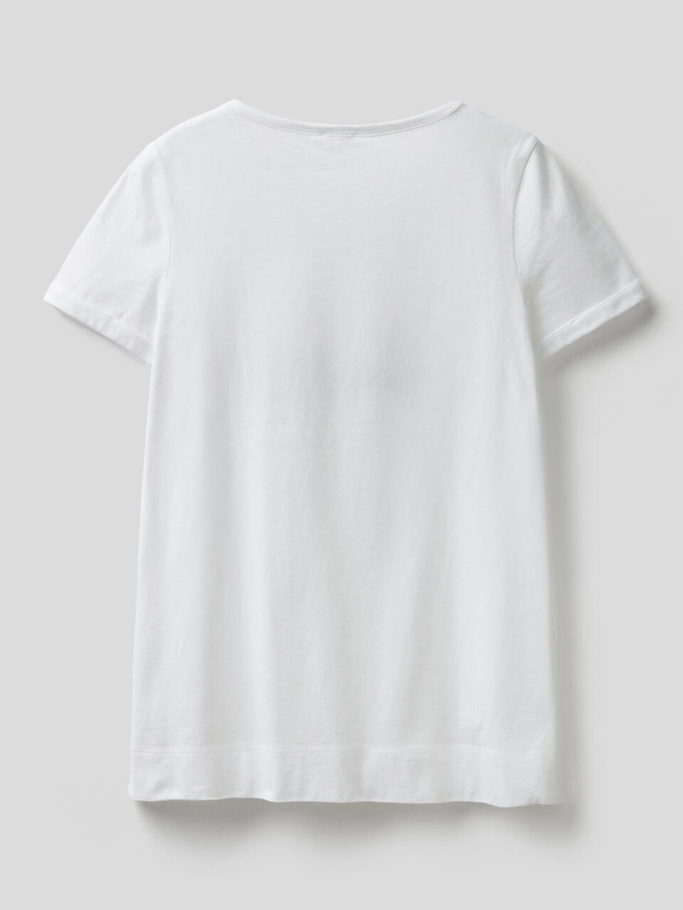 T-Shirt mit aufgesticktem Schriftzug image number 2