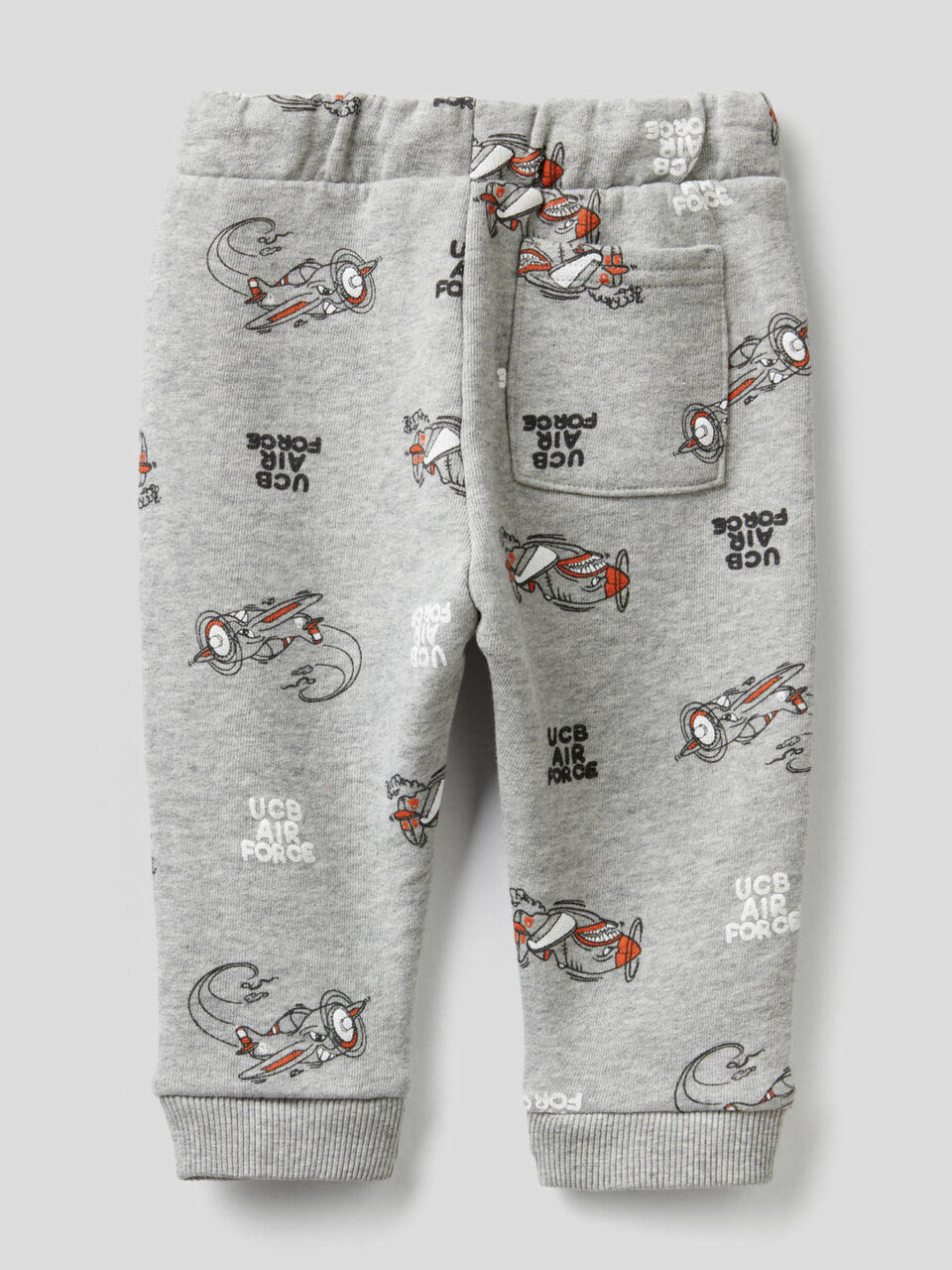 Pantaloni in felpa di puro cotone image number 2