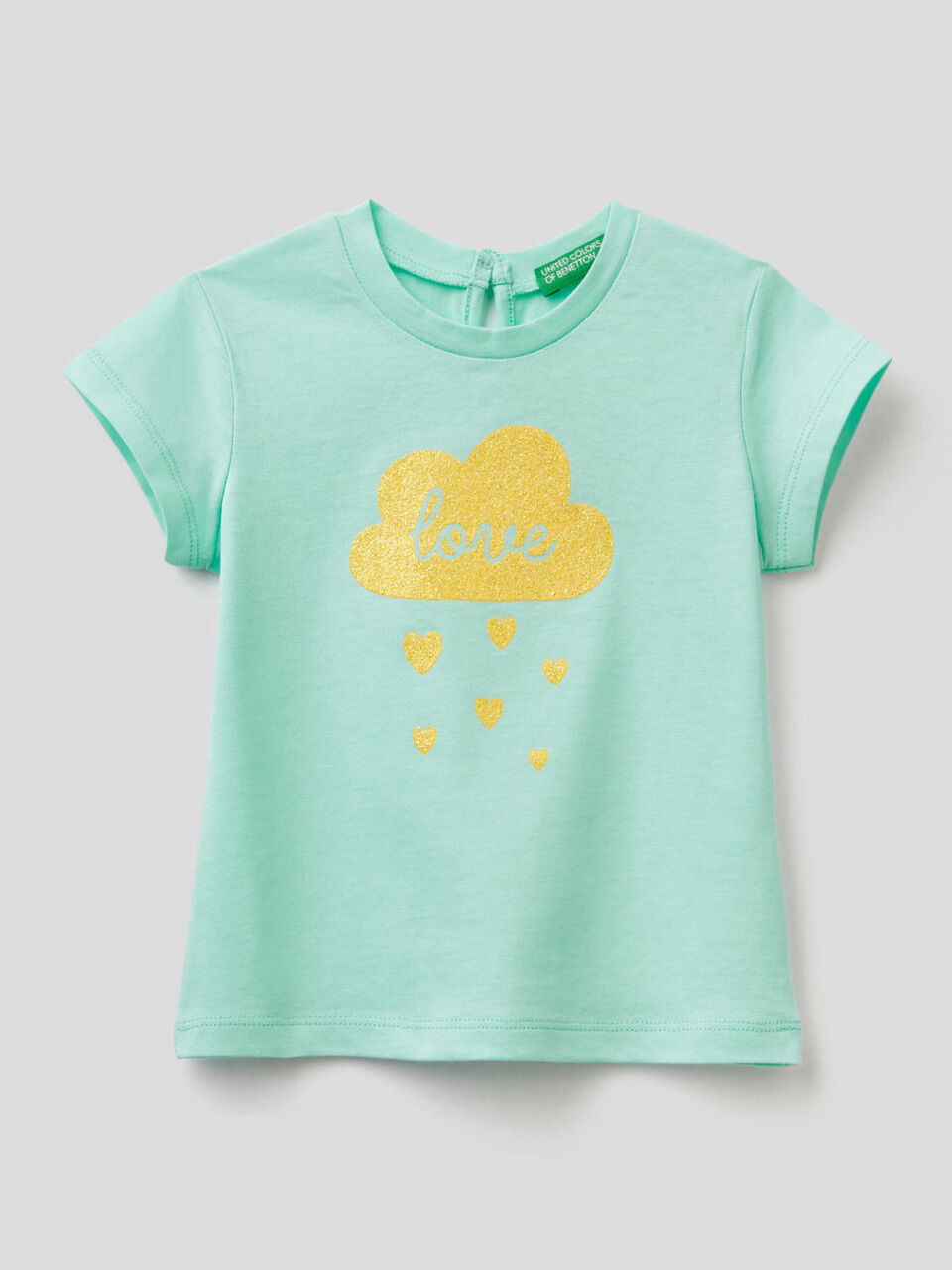 T-shirt en coton bio avec imprimé image number 1