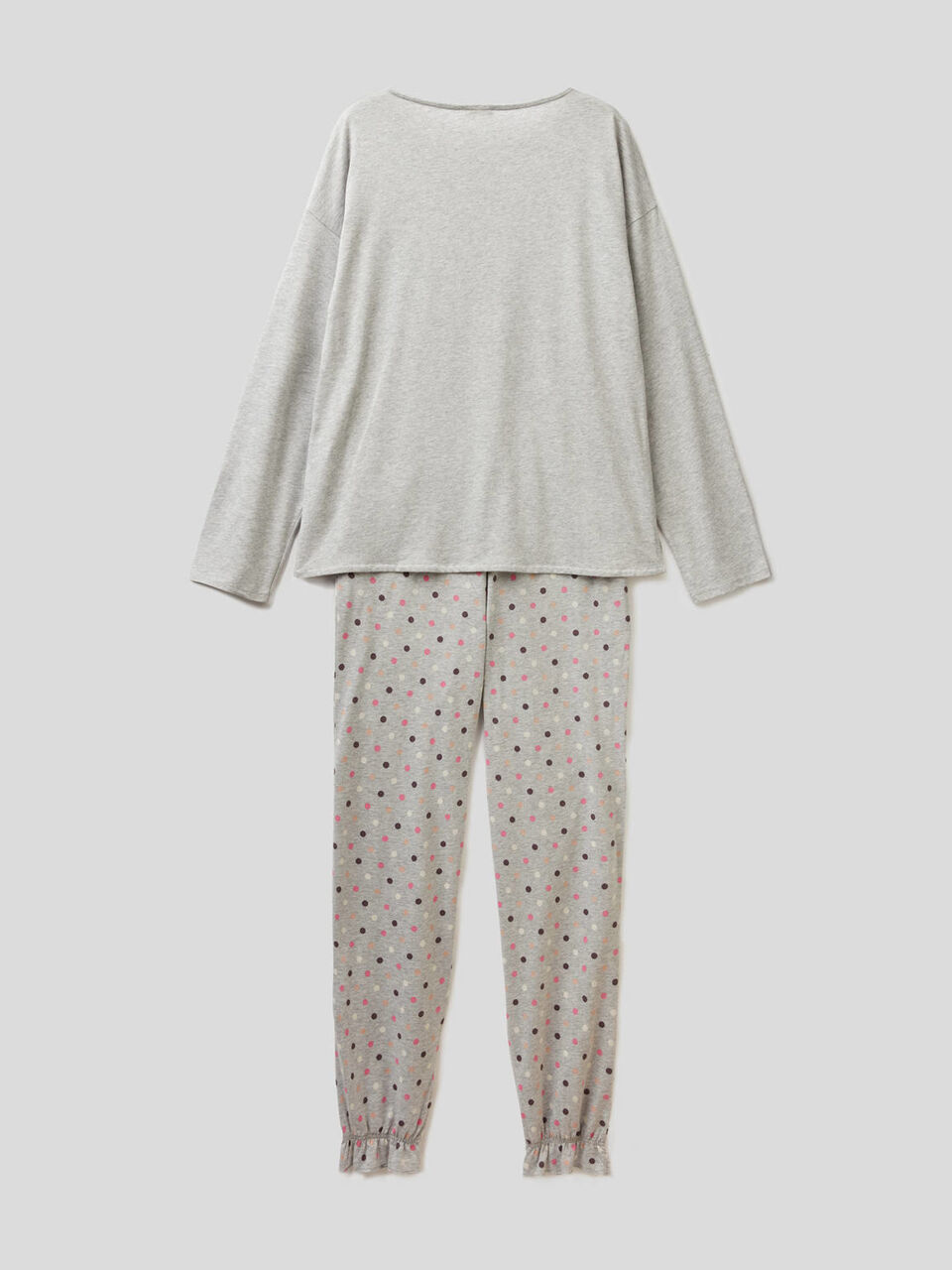 Pyjama ruché en mélange de coton image number 2