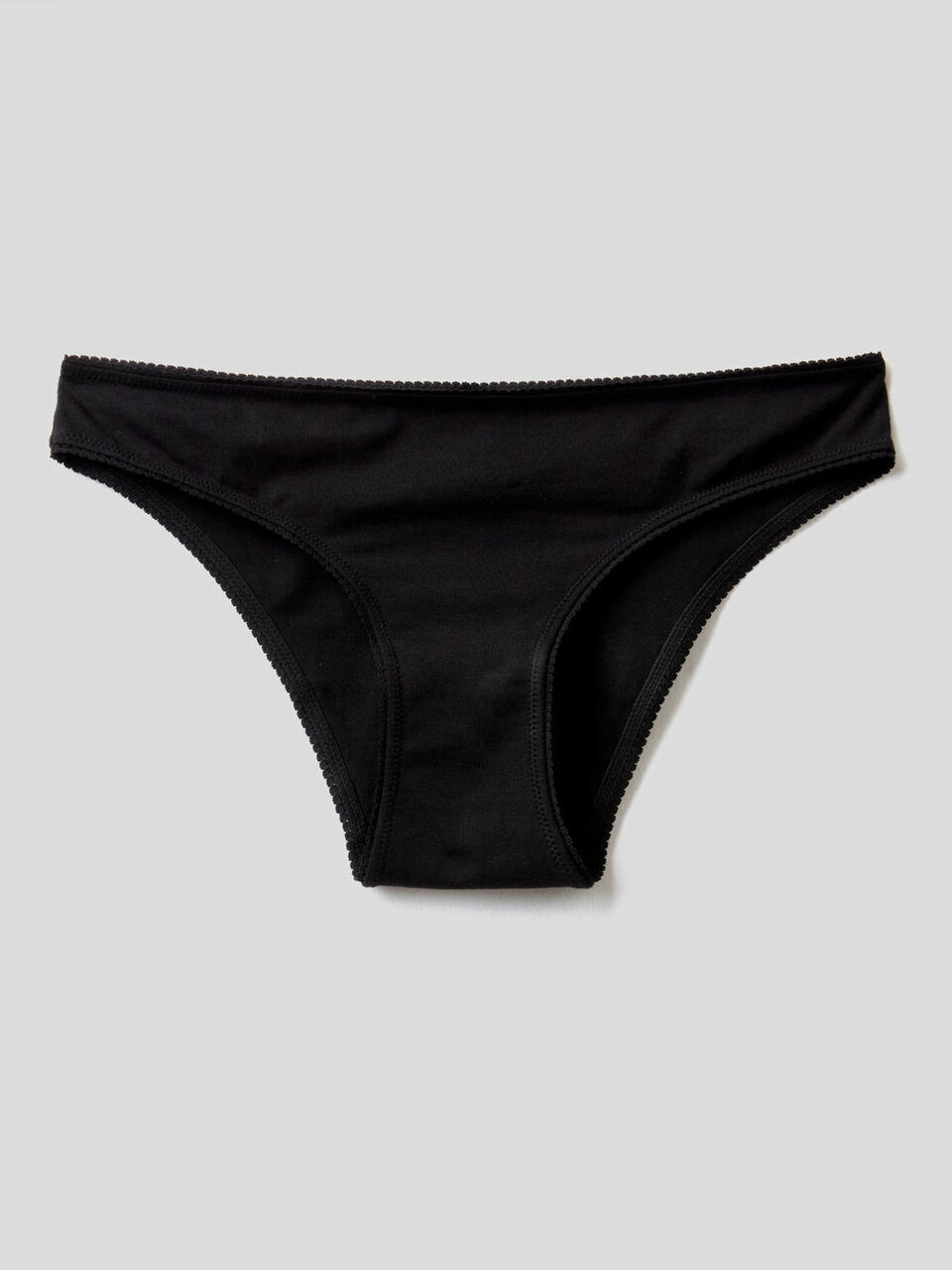 Slip basico in cotone stretch image number 1