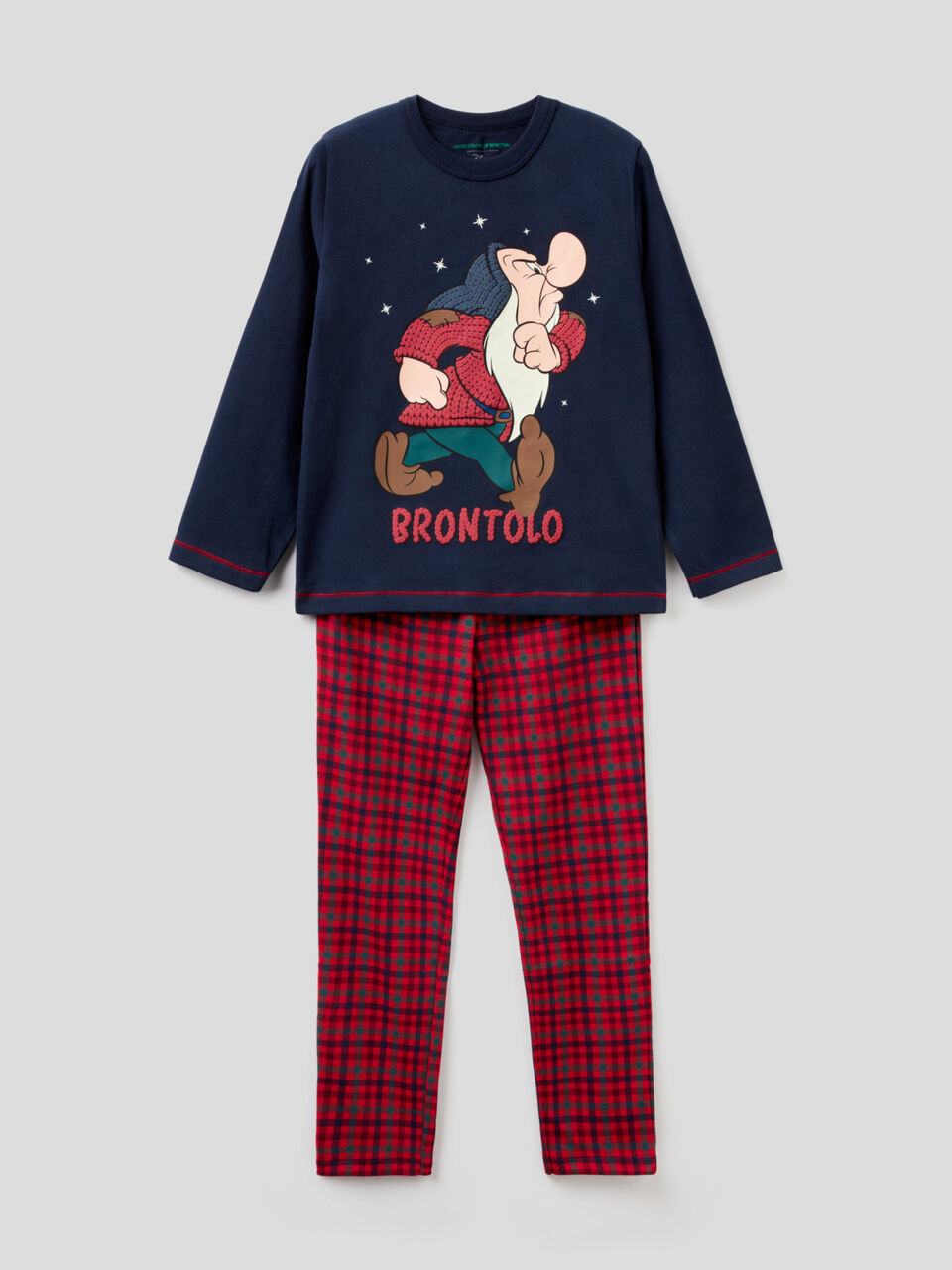 Grumpy pyjamas in pure cotton image number 1