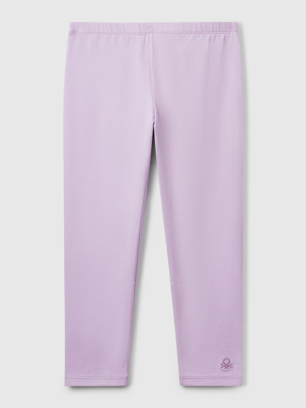 Leggings aus Stretch-Baumwolle Mädchen