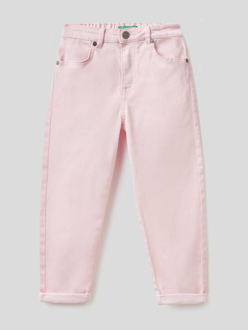 Pantaloni con vita elasticizzata image number 1