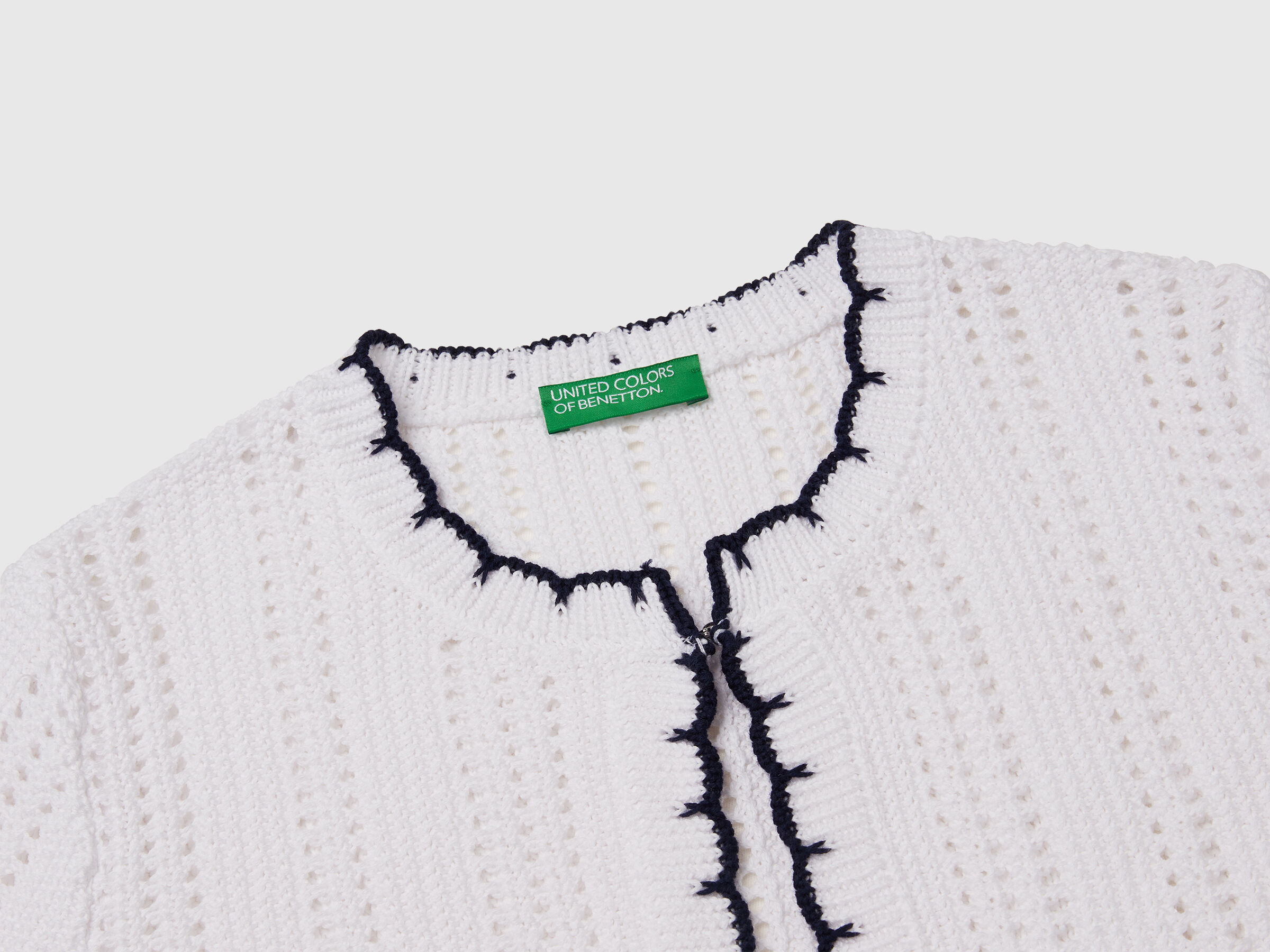 BUTTONED SWEATER H/S Femme image number 5
