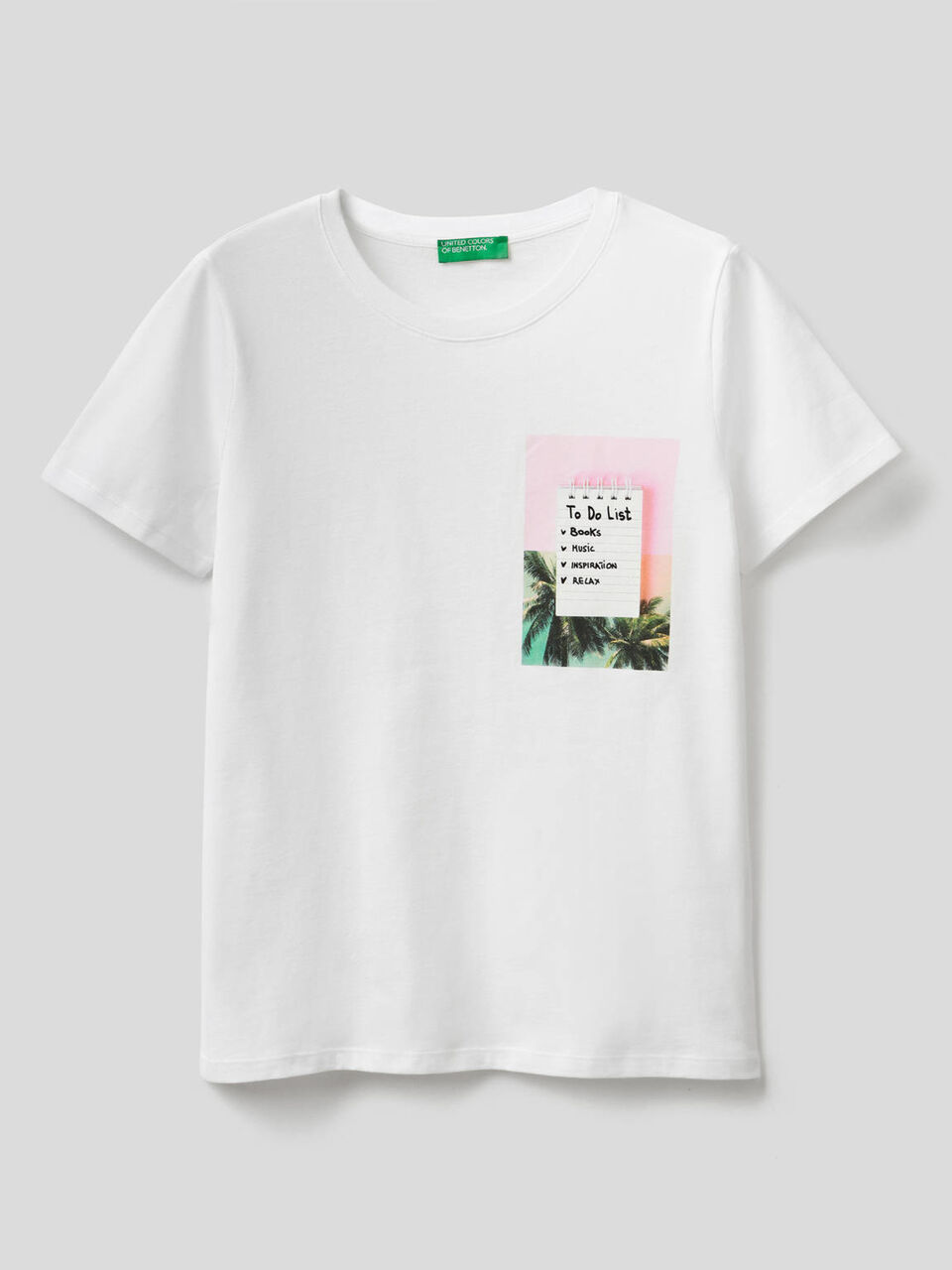T-shirt 100% coton à imprimé image number 1