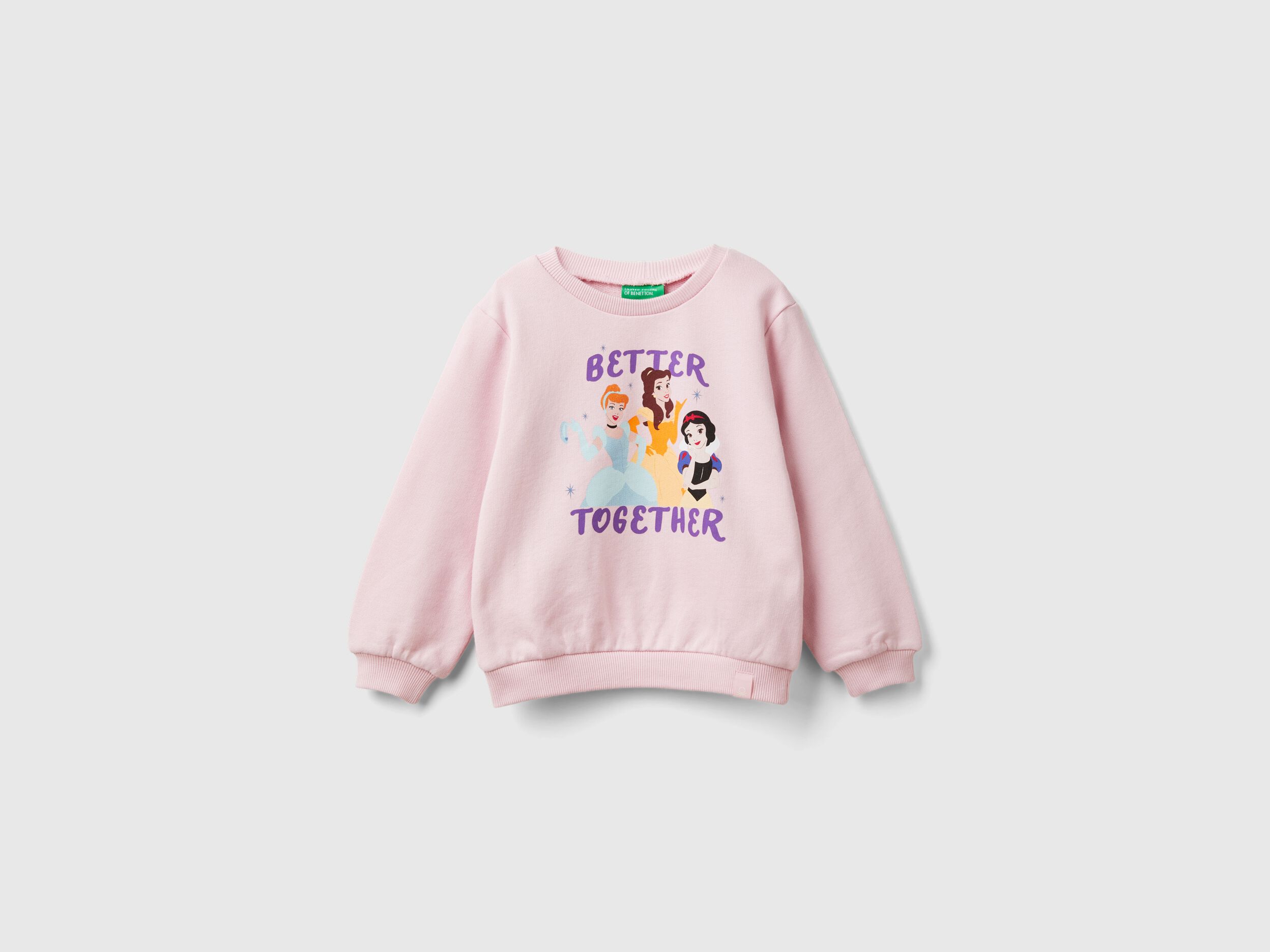 Kid Girls Sweatshirts without hood Collection 2024 Benetton