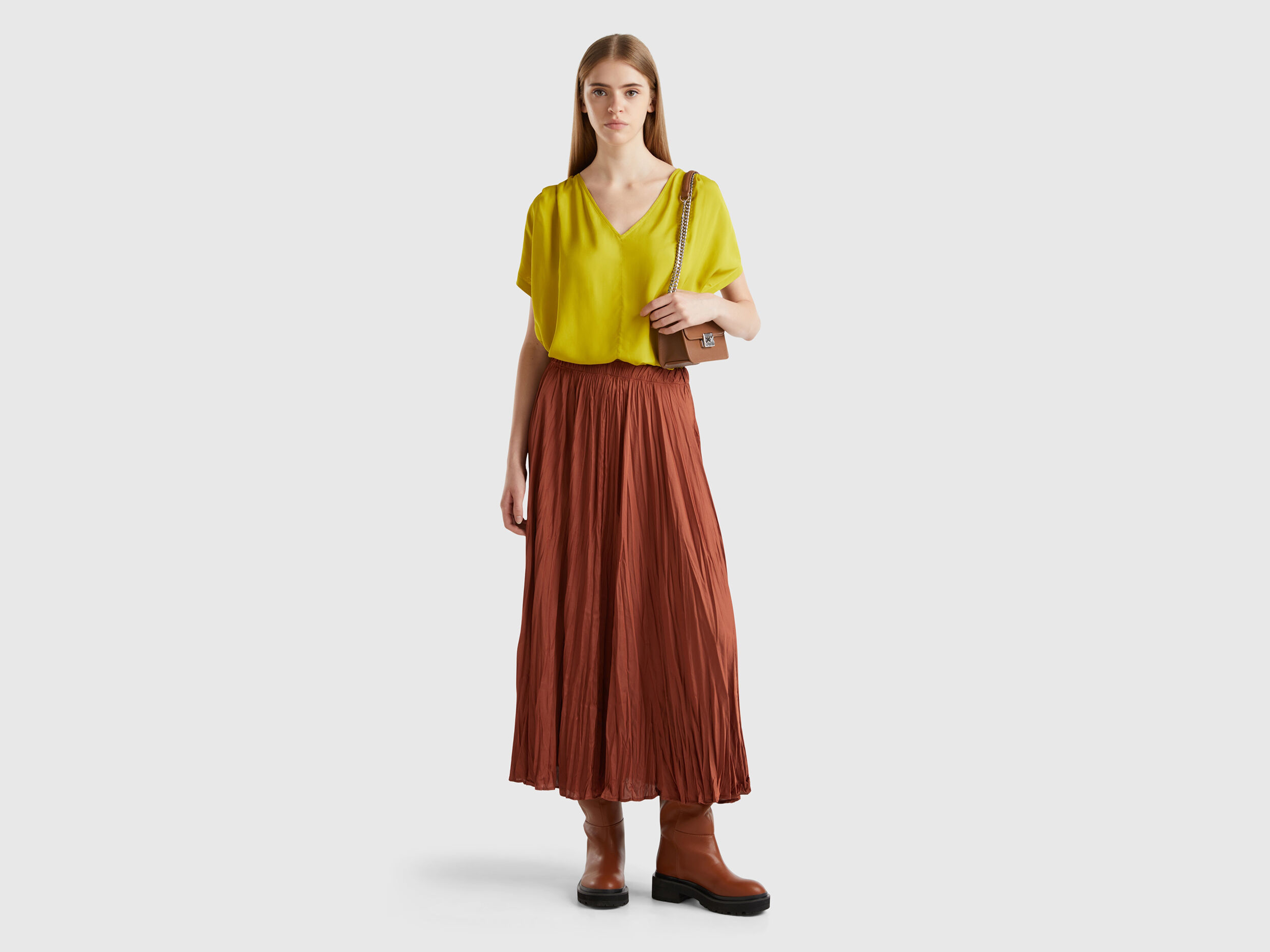 Gonne lunghe benetton top