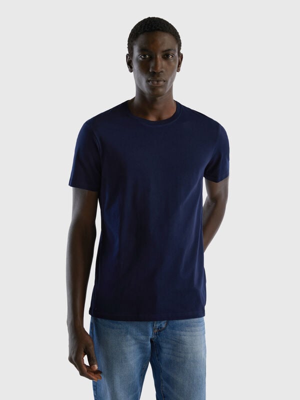T-shirt blu scuro Uomo