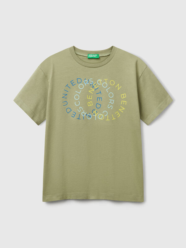 T-Shirt mit Logo Jungen