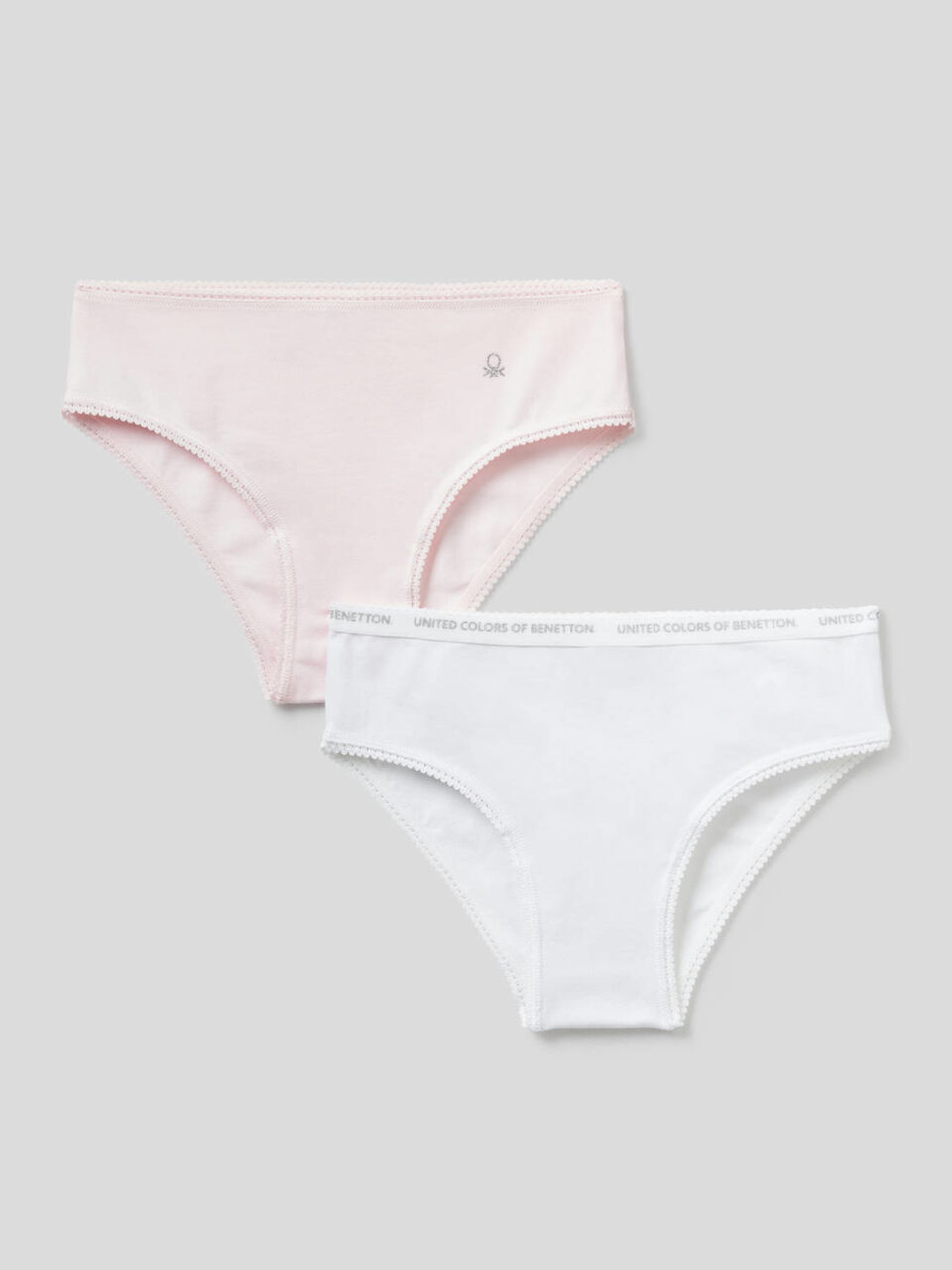 Due slip in cotone stretch image number 1