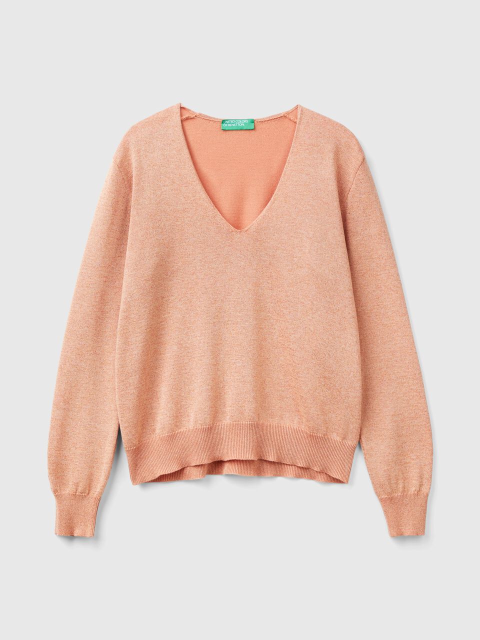 V NECK SWEATER L/S Femme image number 1