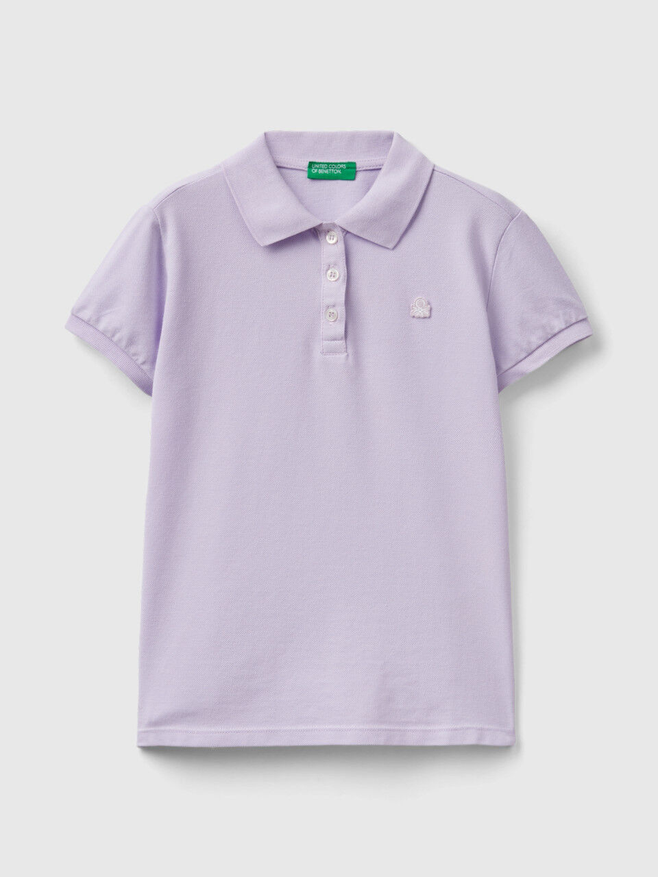 Polo bianca bimba top
