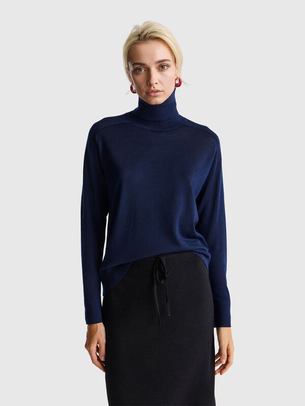 Dolcevita in pura lana Merino Dolcevita in pura lana Merino Donna