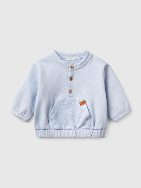 Sweat avec poche 100% coton Naissancede