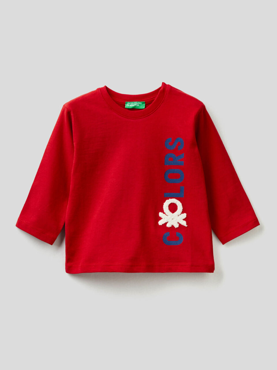 T-shirt 100 % coton bio à manches longues image number 1