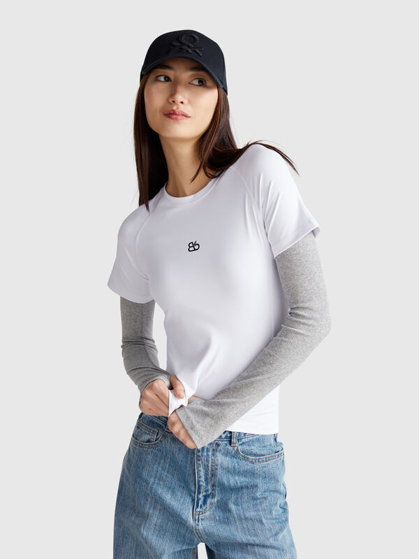 T-shirt coupe slim Femme