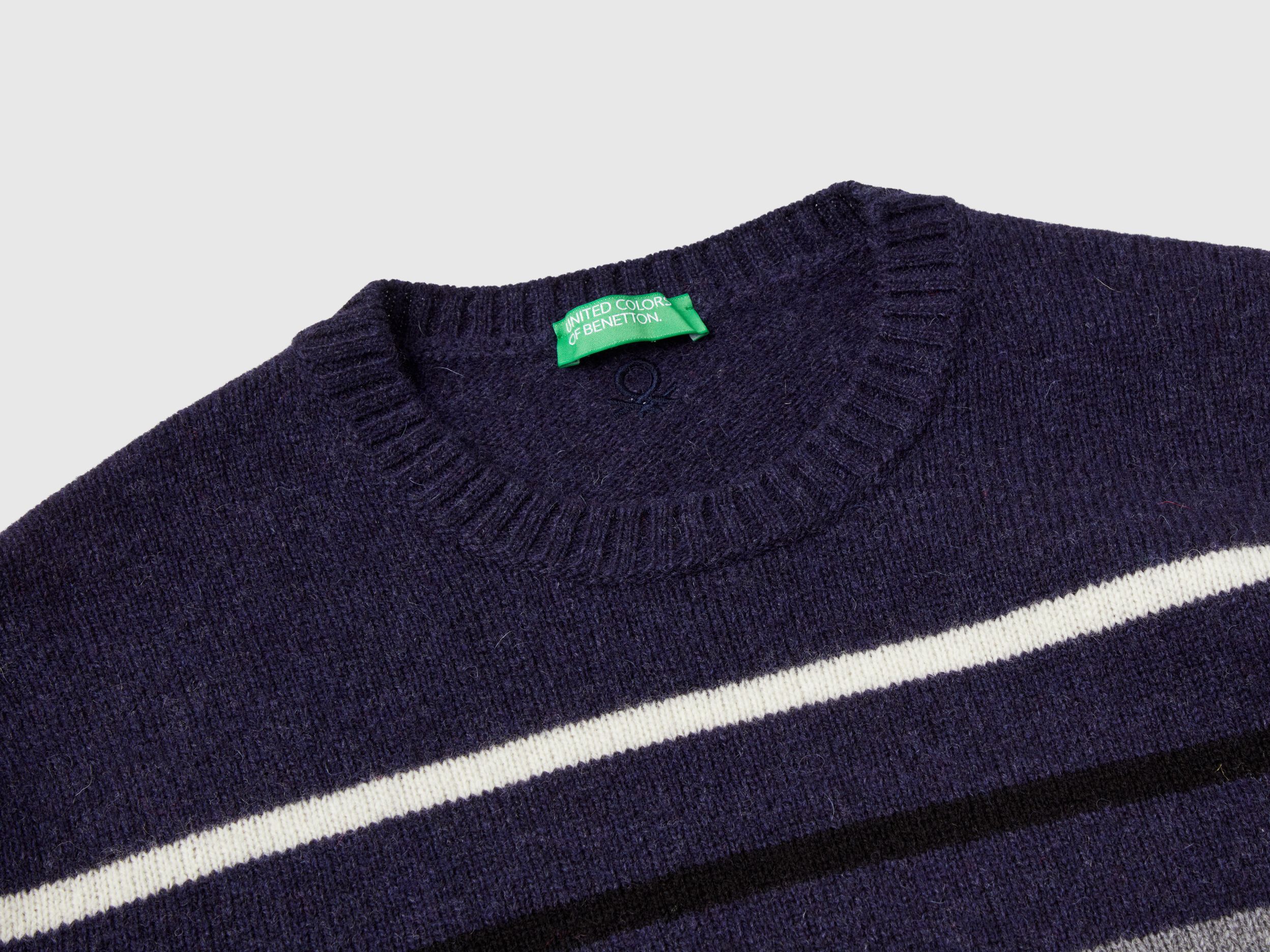 United colors of benetton wool sweater cheap