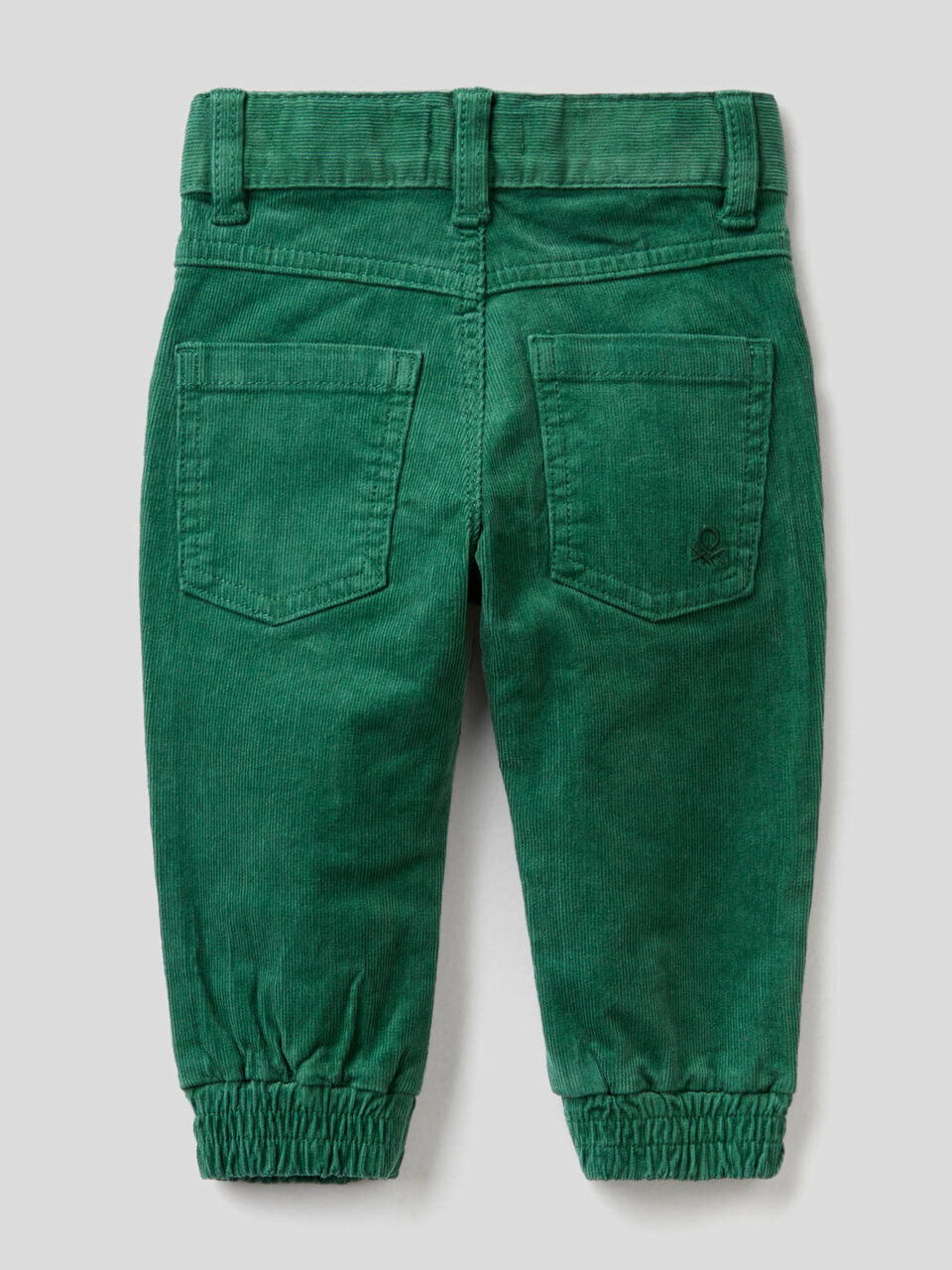 Stretch cotton velvet pants image number 2