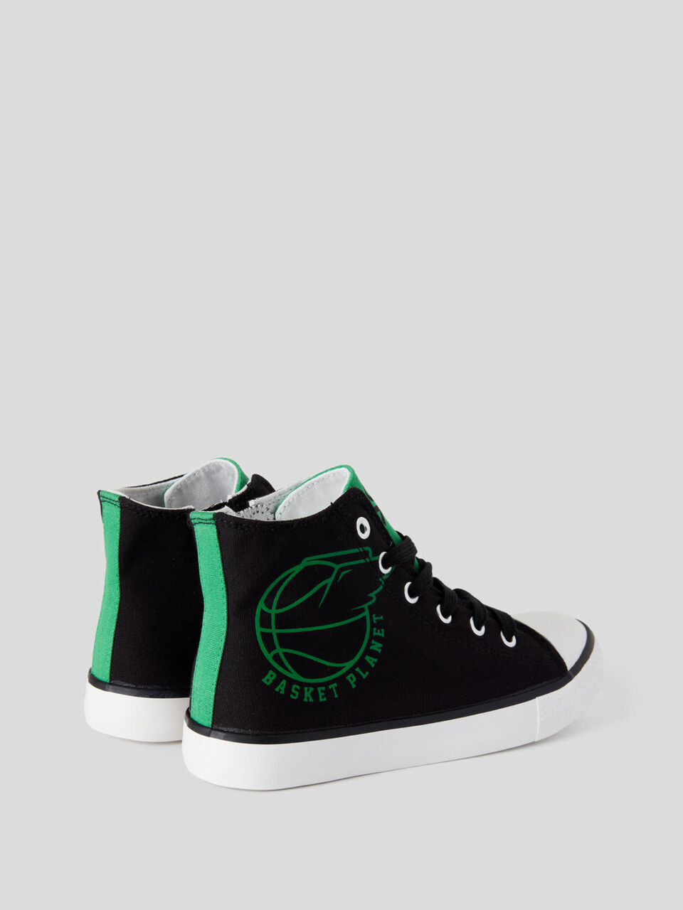 Sneakers alte con stampa image number 2