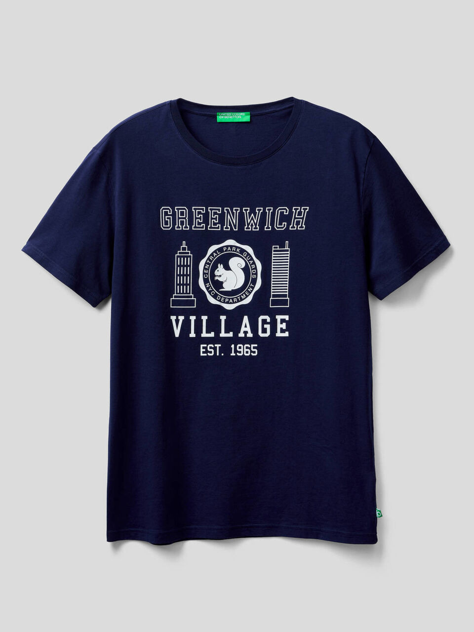 T-shirt con stampa in 100% cotone bio image number 1