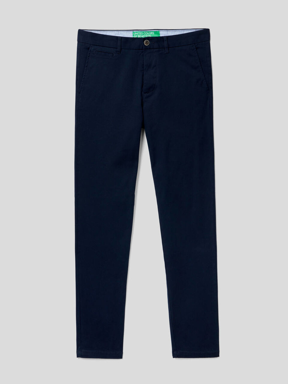 Chino slim fit in cotone stretch image number 1