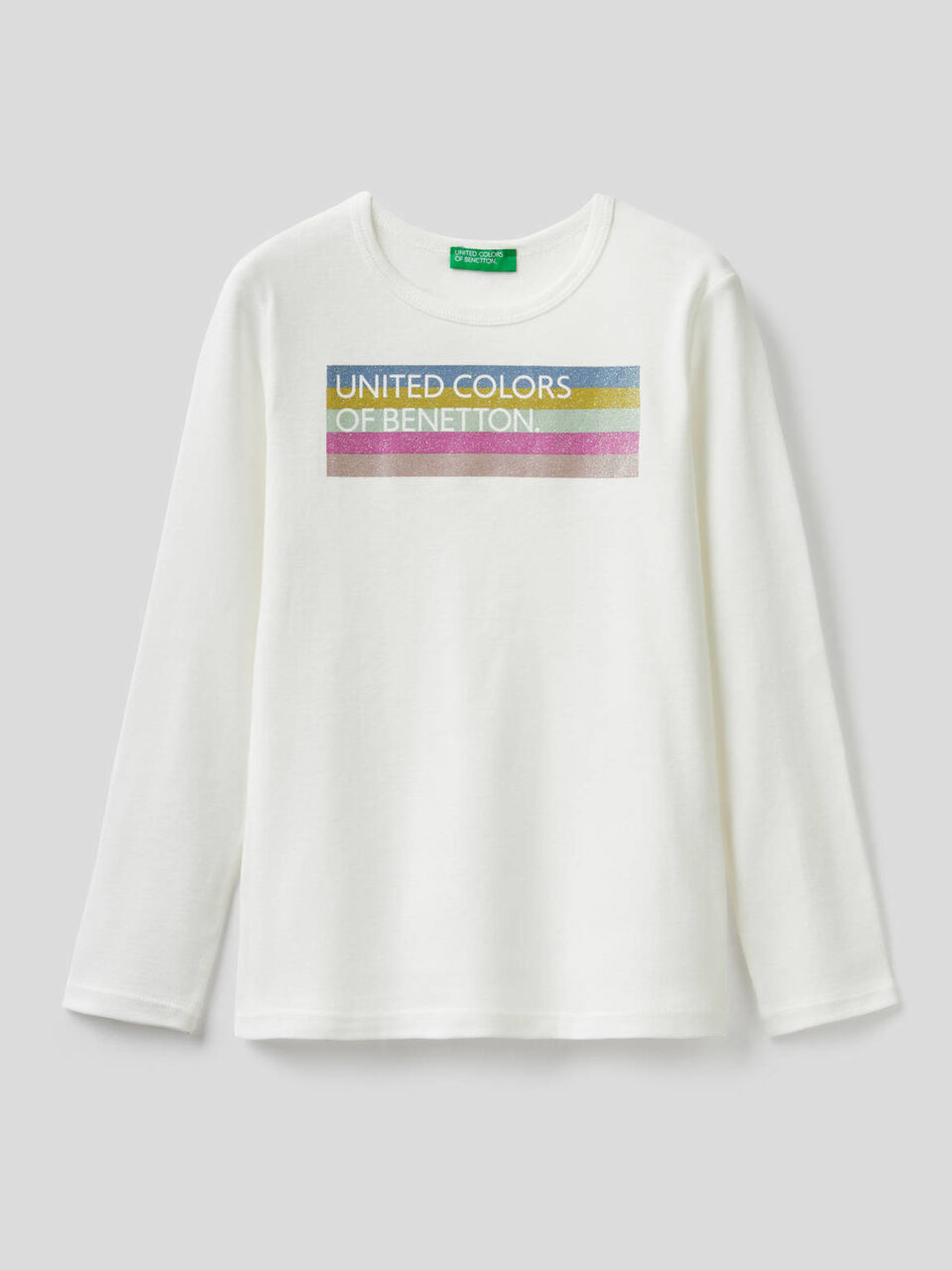 T-Shirt mit langen Ärmeln und Logo image number 1