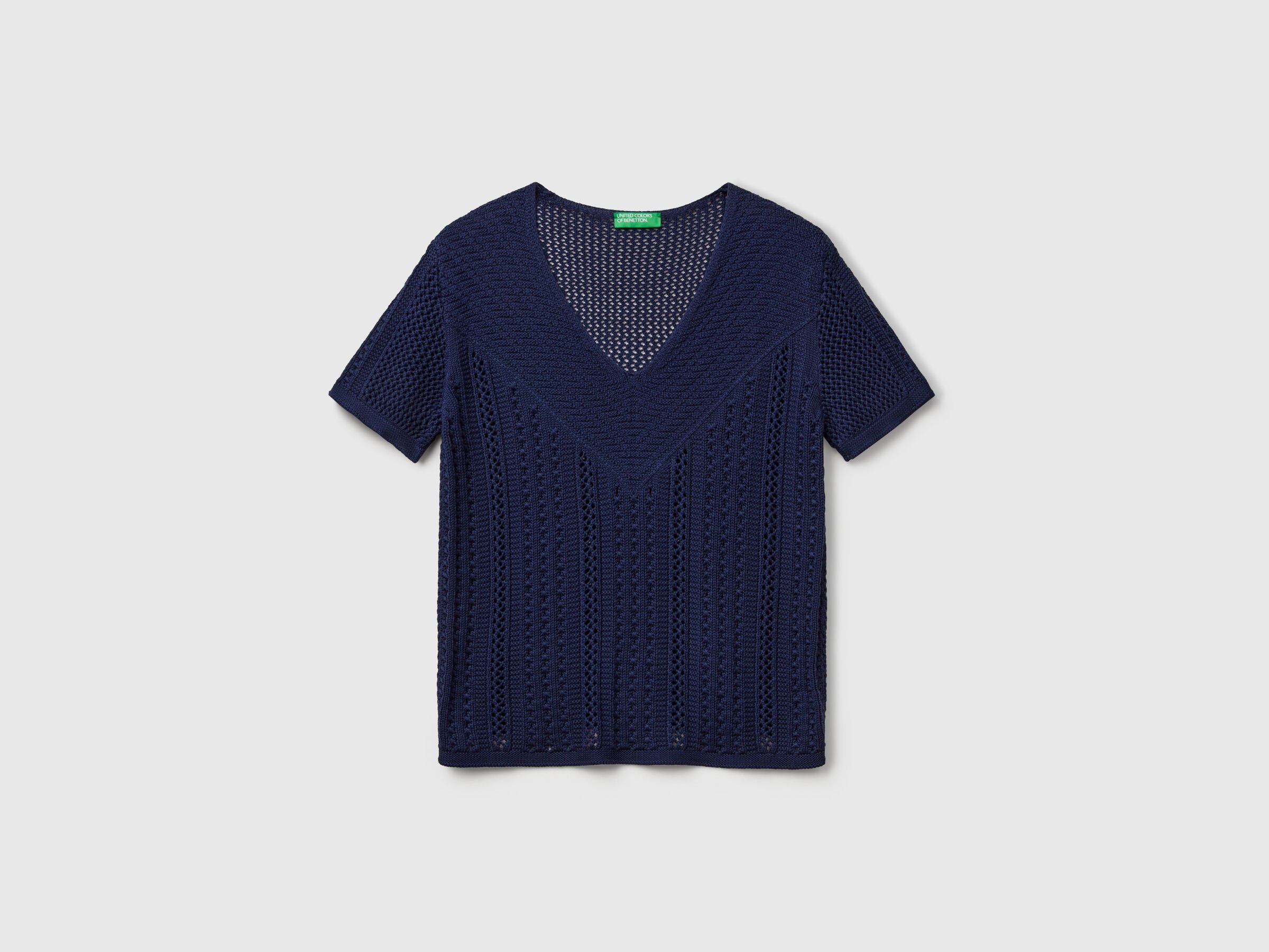 V NECK SWEATER H/S Women image number 3