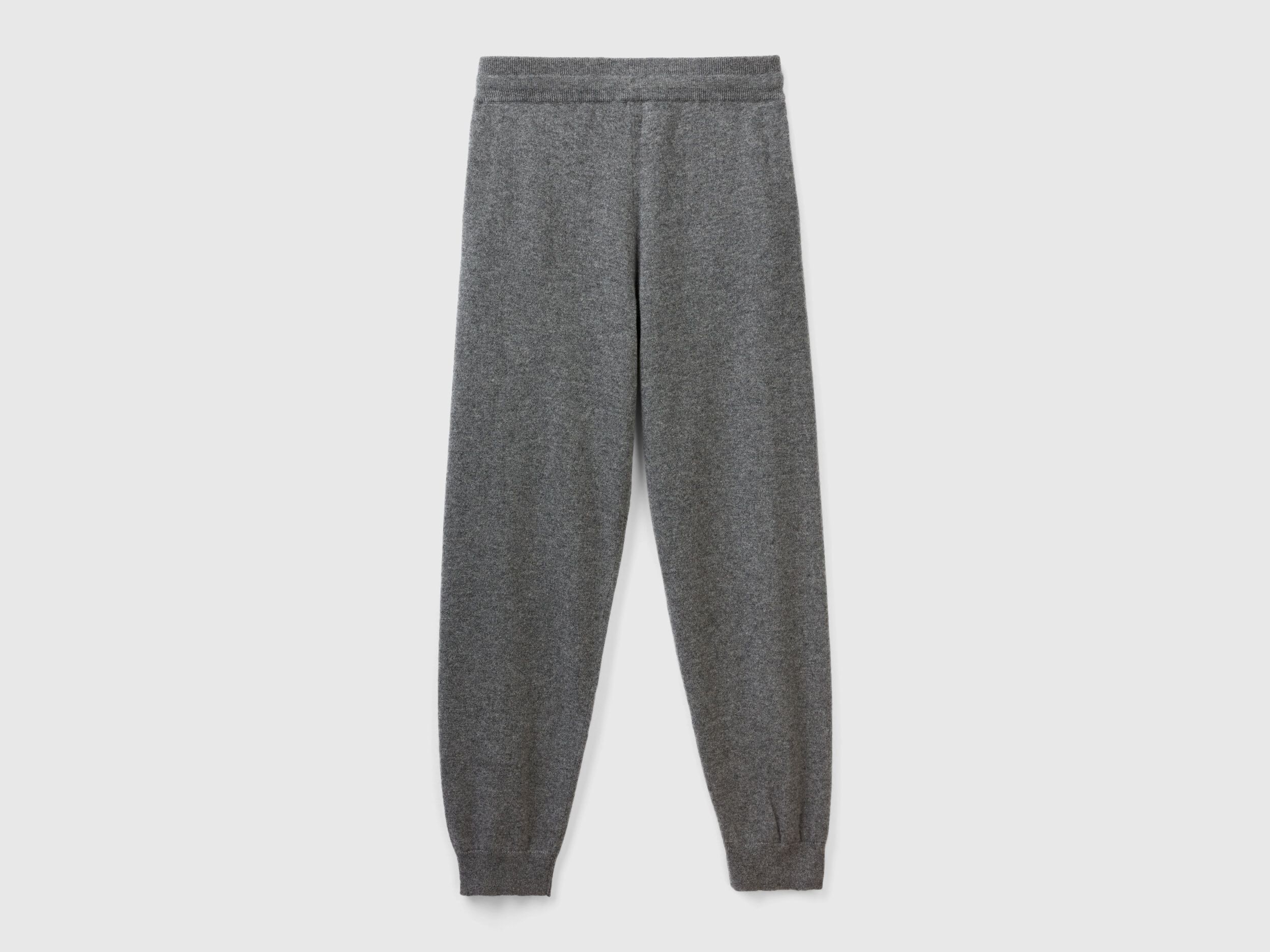 Pure cashmere joggers Dark Gray Benetton