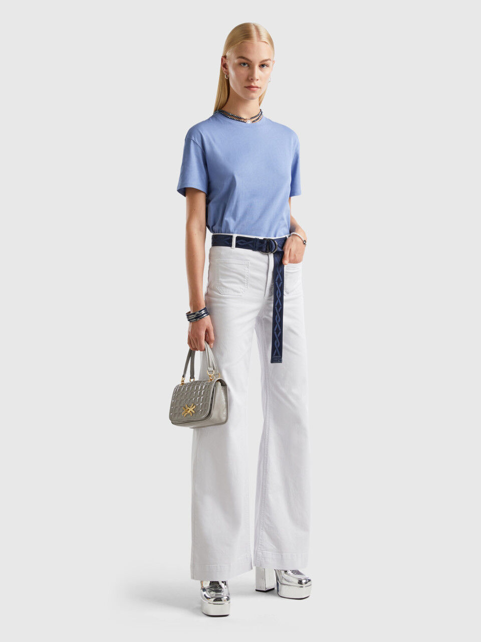 Pantalons Femme Soldes Collection 2023 Benetton