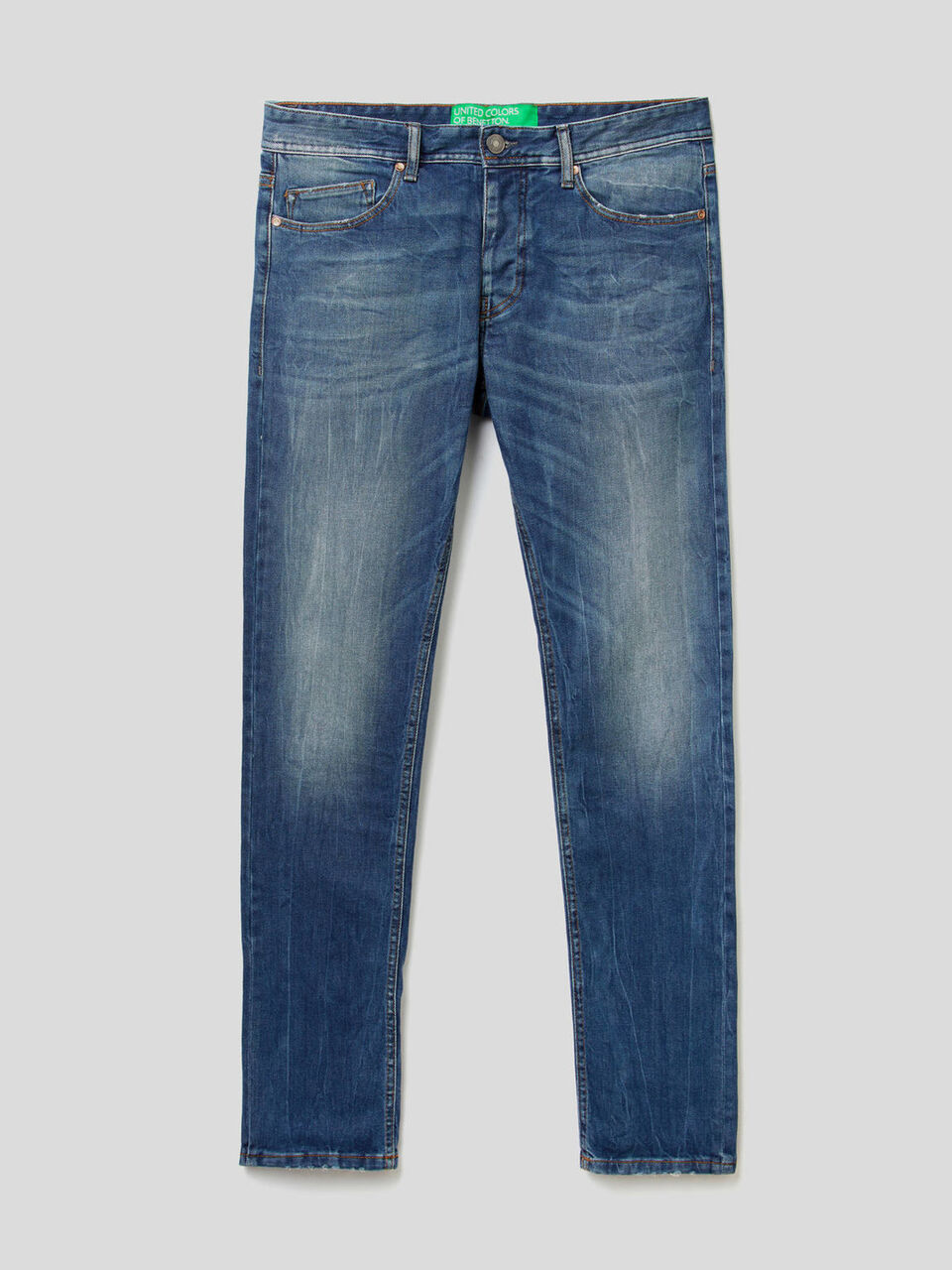 Jeans cinq poches coupe slim image number 1