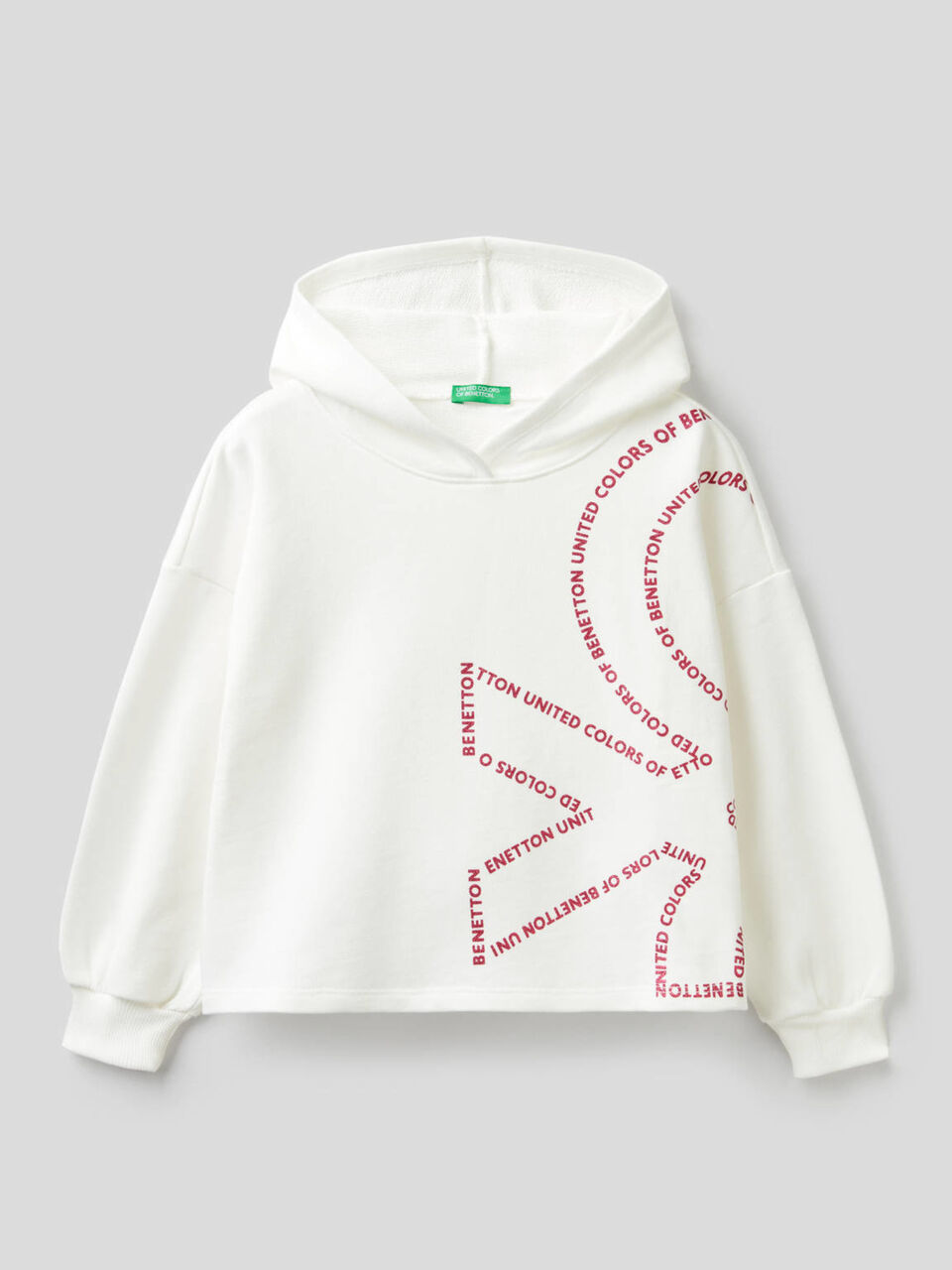 Boxy-Sweatshirt aus 100% Baumwolle image number 1