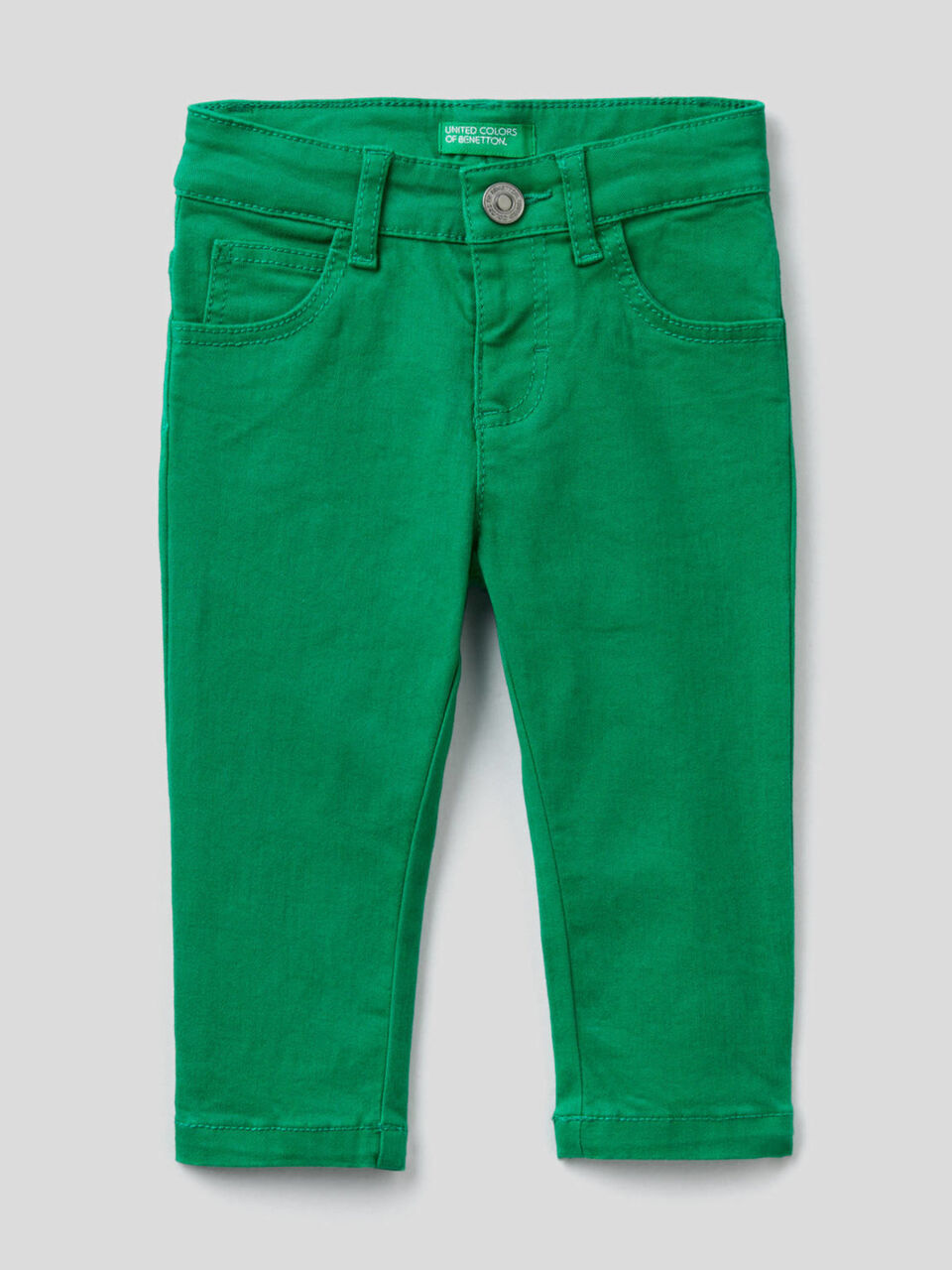 Pantaloni slim fit cinque tasche image number 1