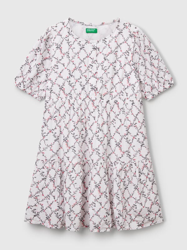 Fließendes Blumenkleid Mädchen